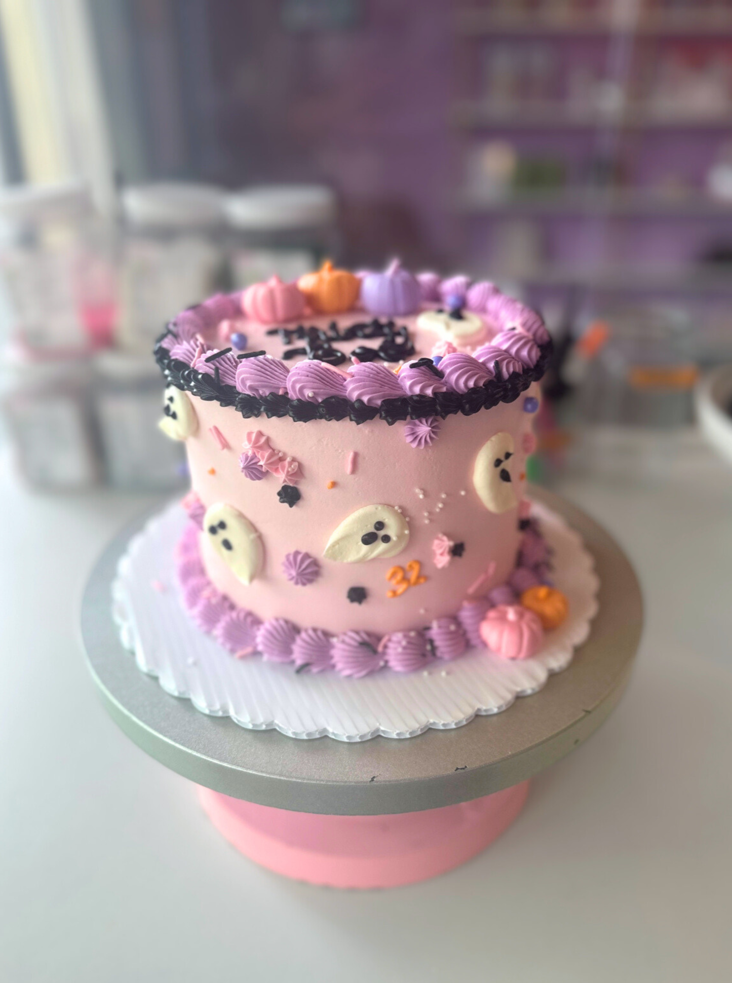 "Boo" Cake