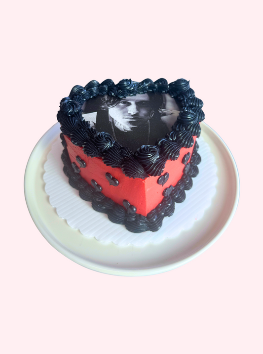 Heart Photo Cake
