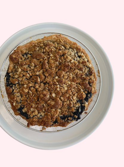 Blueberry Crumble Pie