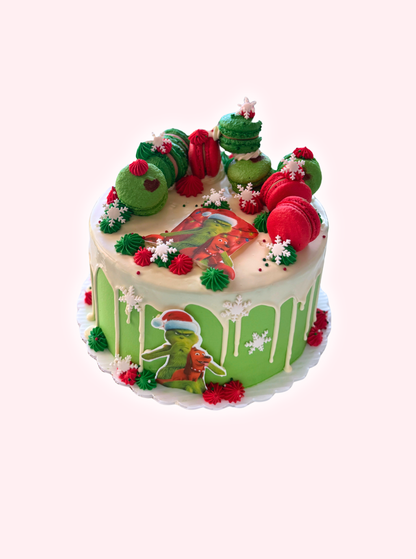 Grinch Cake