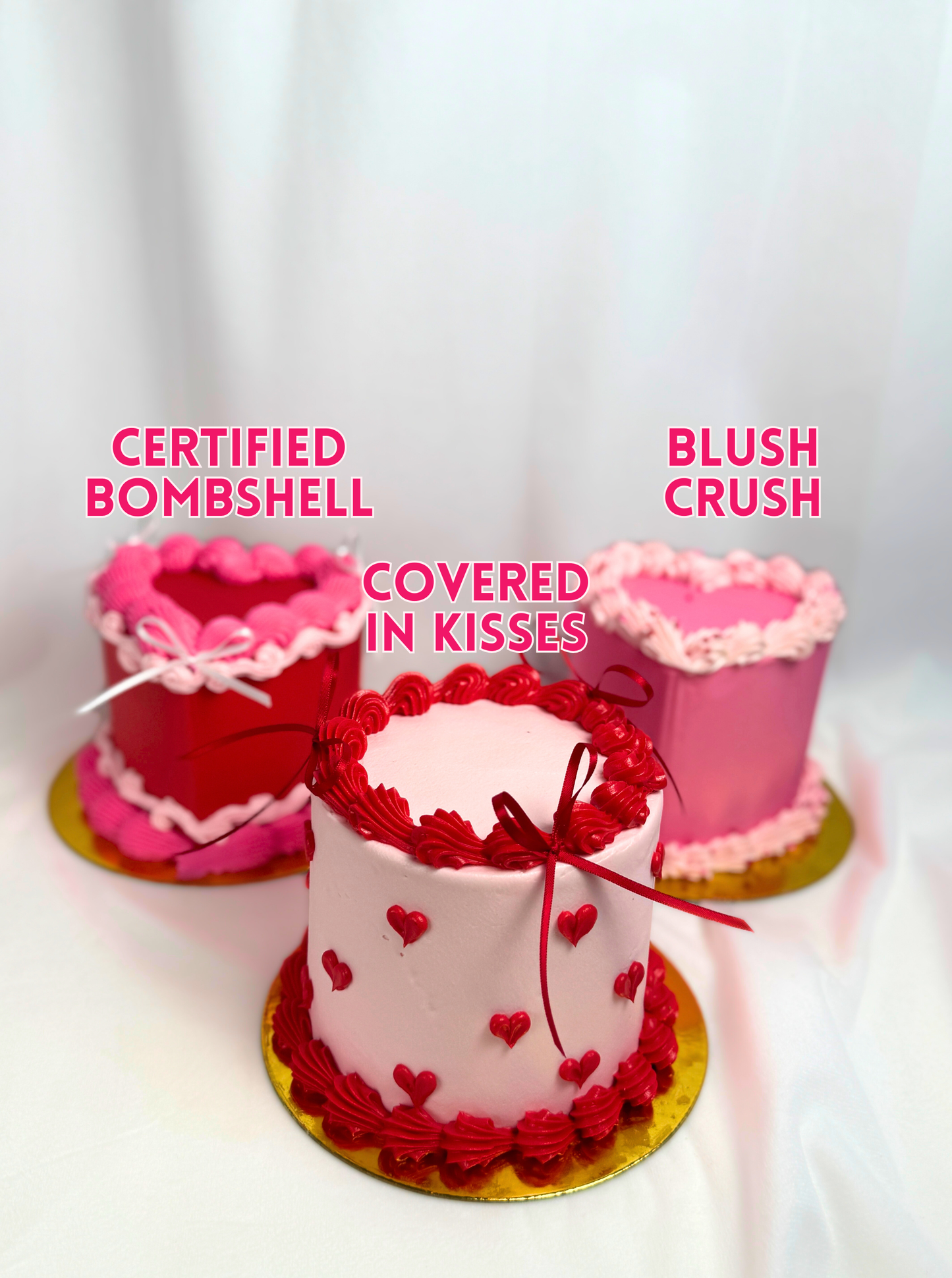 Sweetheart baby cakes